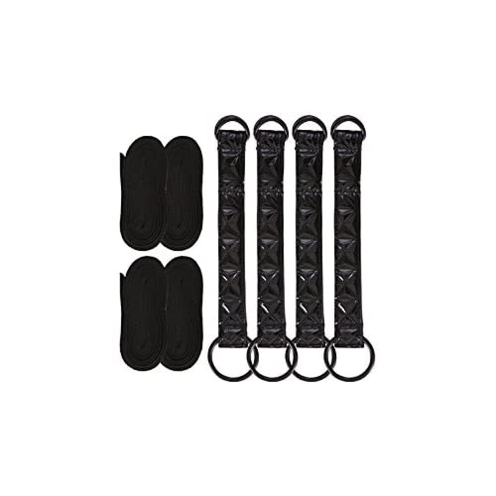 Sinful Bed Restraint Straps Black