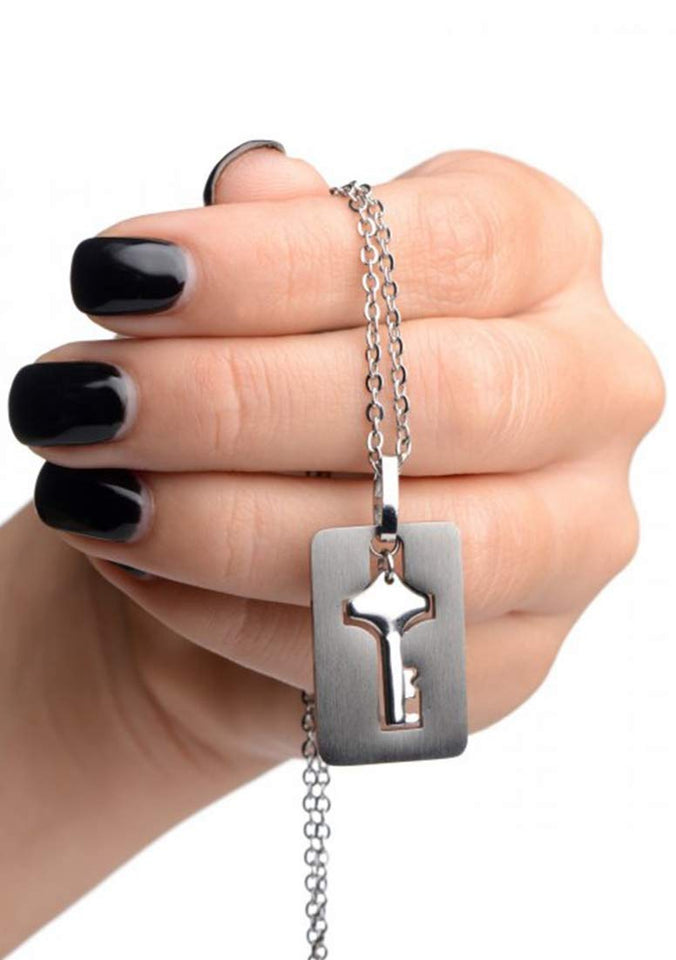 Master Series Cuffed Locking & Key Necklace