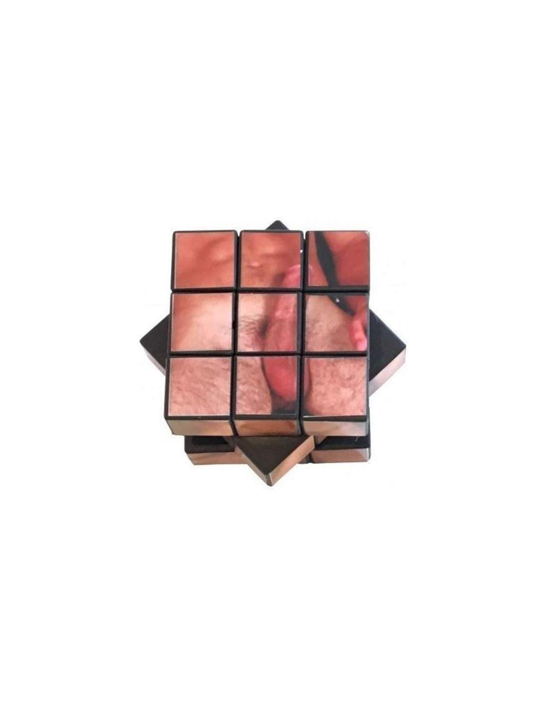 Rude Cube 3-D Combination Puzzle