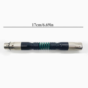TenFruit 3XLR to 3XLR Connetor with Spring Extension Rod Sex Machine Device Attachements 3XLR Adapter for 3XLR Dildo Masturbator
