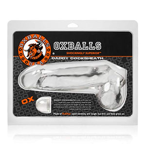 Oxballs Daddy, Penis-Sheath, Clear