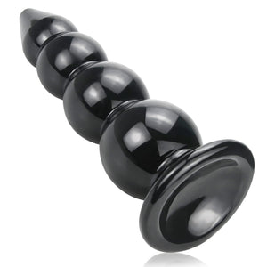 Super Long Thick Anal Beads Butt Plugs,Strong Suction Cup Butt Plug Sex Toys Prostate Massage Anal Trainer Dildo Anal Toy for Ma