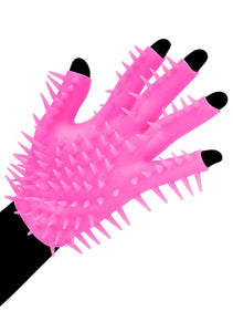(D) NEON LUV GLOVE PINK