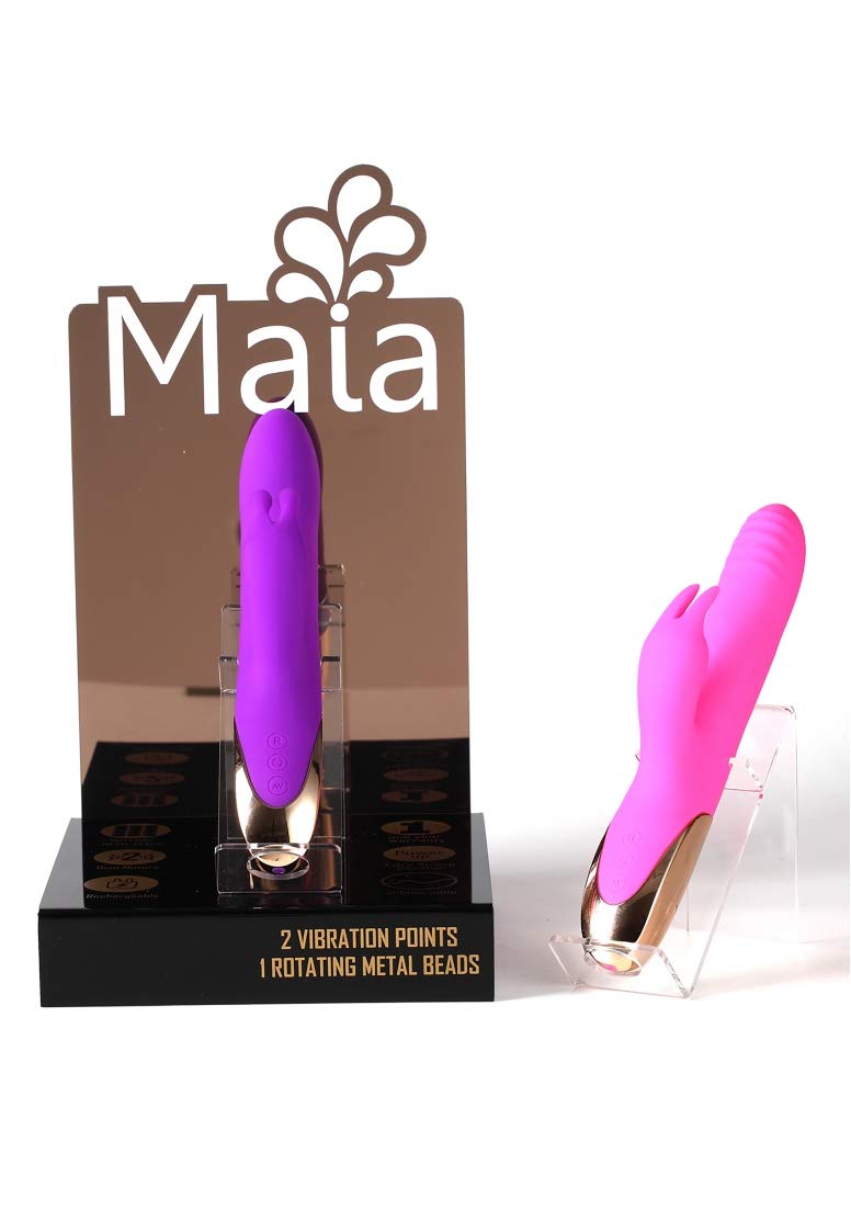 Maia Toys Dream Supercharged Silicone Rabbit Rechargeable Pink