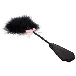 Feather Tickler Toy for Bedroom Play - Soft & Luxurious Feathers - Tease, Tantalize, and Arouse - Spanking Handle - Explore Bond