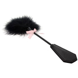 Feather Tickler Toy for Bedroom Play - Soft & Luxurious Feathers - Tease, Tantalize, and Arouse - Spanking Handle - Explore Bond