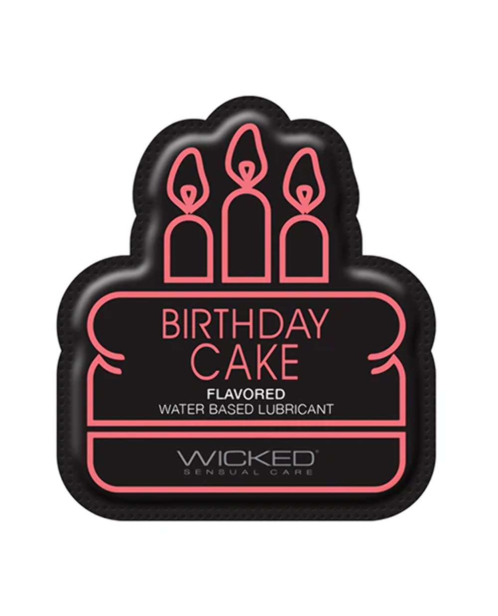 Wicked Sensual Aqua Flavored Birthday Cake Foil Pack 3Ml