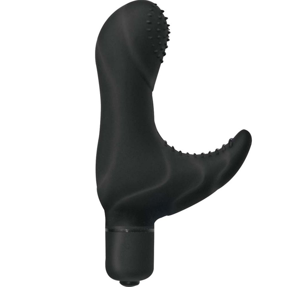 Elite Collection Silicone Climaxer Vibe, Black, 3.5 Inch