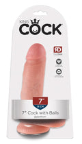 King Cock 7 Cock with Balls