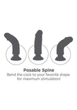 Pipedream Products King Cocka 8 Vibrating Cock With Ballsa Tan 2128 Lb