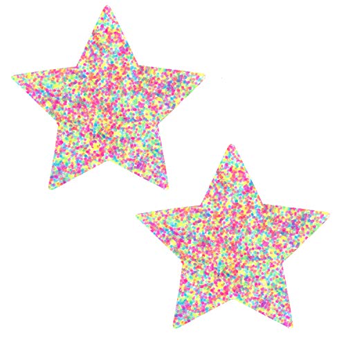 Neva Nude Pastie Star Sprankles Neon Uv