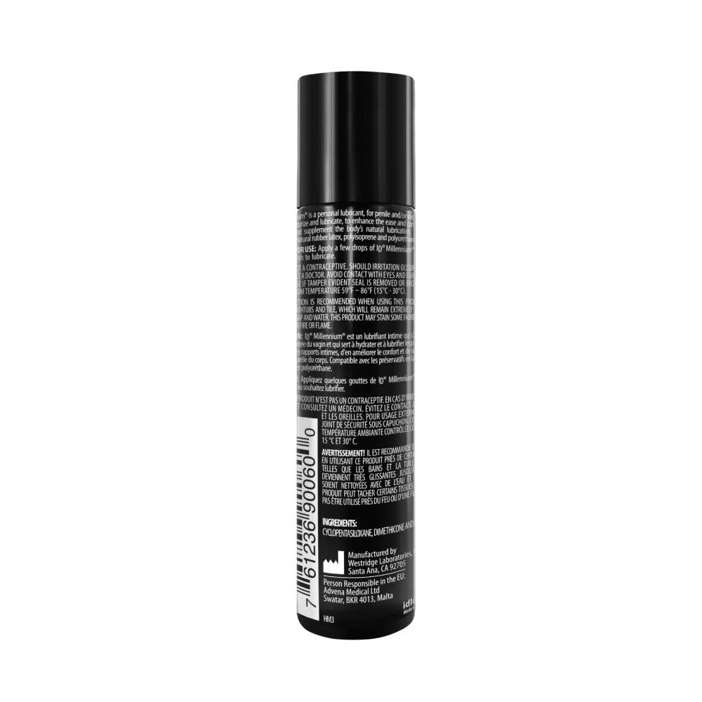 ID Millennium 1 Fl. Oz. Silicone-Based Personal Lubricant