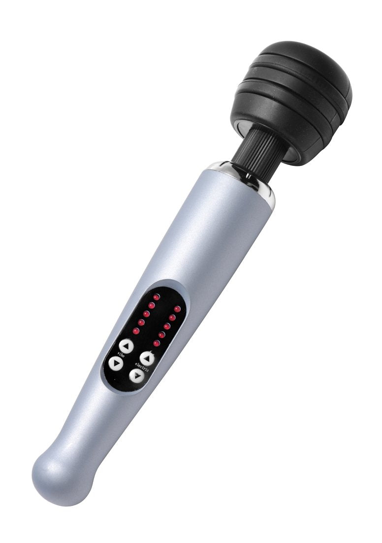 Zeus Electrosex Ion Cordless Vibrating Estim Wand Massager