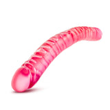 B Yours - 18In Double Dildo - Pink