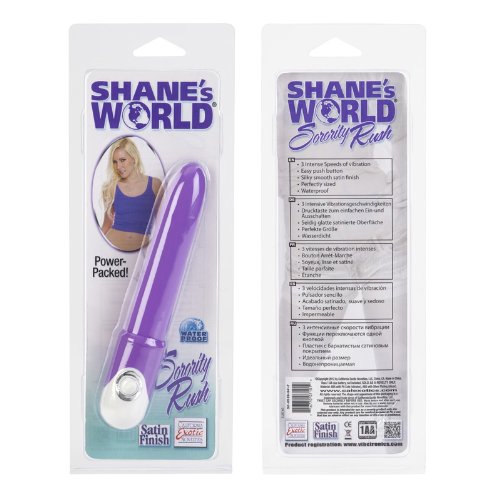 California Exotic Novelties Shane?S World Sorority Rush - Purple
