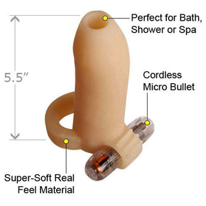 Pipedream Ready For Action Real Feel Penis Enhancer Flesh
