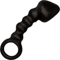 Ram Anal Trainer #3 Silicone Anal Beads 5.5 Inch, Waterproof, Black