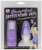 Nasstoys Party Girl Purple 4 Speed Ribbed Jelly Anal Plug With Super Suction Cup Base