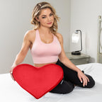 Liberator Heart Wedge Microvelvet-Red