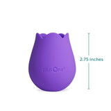plusOne Rose Toy Vibrator for Women, Clitoral Stimulator Made of Body-Safe Silicone, Waterproof, USB Rechargeable and 10 Pulsing