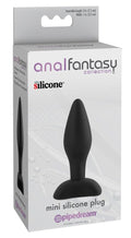 Nasswalk Anal Fantasy Mini Silicone Plug Kit, 3 Inch, Black