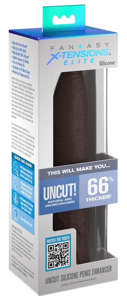 FX Elite Uncut 7in Enhance Sleeve Brown