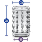 Stay Hard Cock Ring Sleeve 04 - Soft Tickly Nubs Enhance Pleasure - Slide It On Penis, Vibrator, Dildo - Stack, Mix, Match To Create Unique Sensations - Adds Girth - Sex Toy For Men, Women, Couples