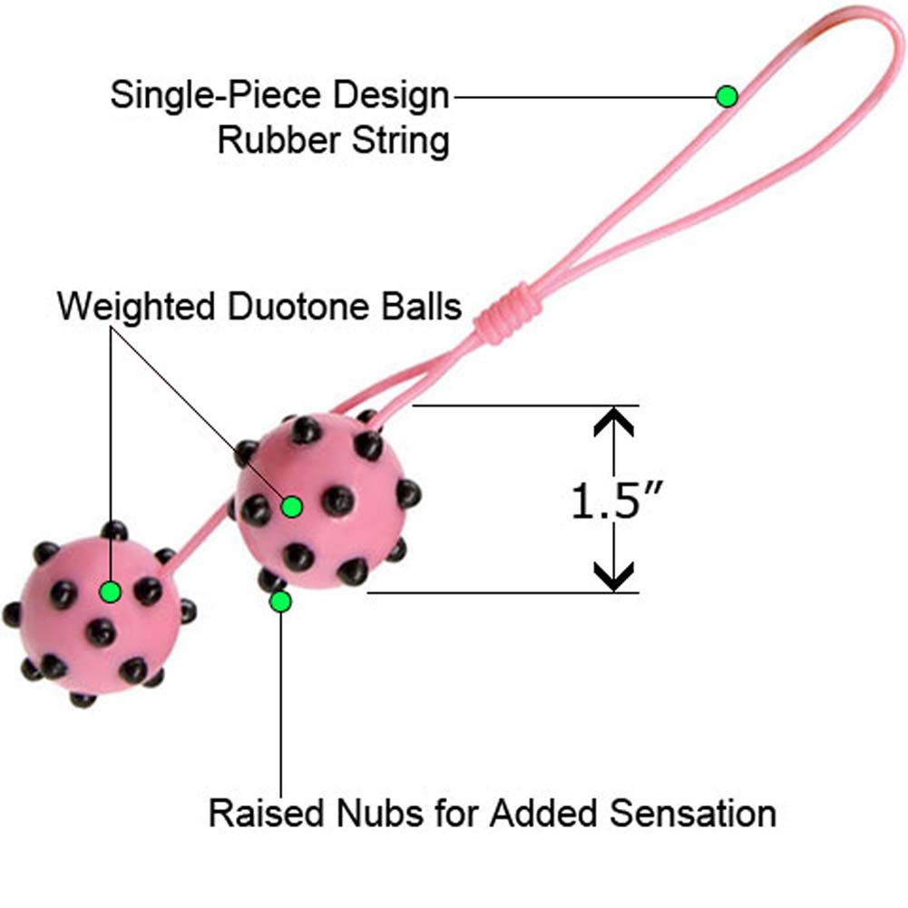 Joanna Angel Spiked Duotone Balls, Punk A** Pink