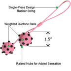 Joanna Angel Spiked Duotone Balls, Punk A** Pink