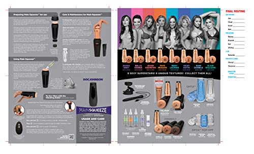 Doc Johnson Man Squeeze, Randy, Squeeze Plate For Precise Pressure, Male Masturbator, Vanilla