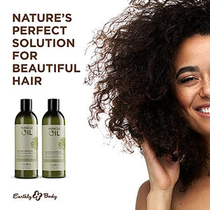 Earthly Body Miracle Oil Shampoo 16Oz Tea Tree