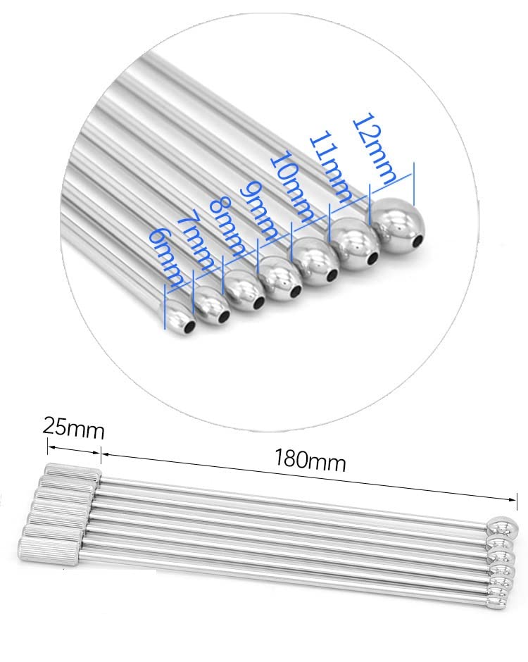 Hollow Sex Toys Catheters Sounds Penis Plug Urethral Sounds Metal Masturbation Rod Stimulation for Men Urethral Plug Exercise Ex