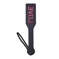 alisikee Love Spanking Paddle for Adult Sex Toys, Faux Leather Bondage Sexual Paddles BDSM Set