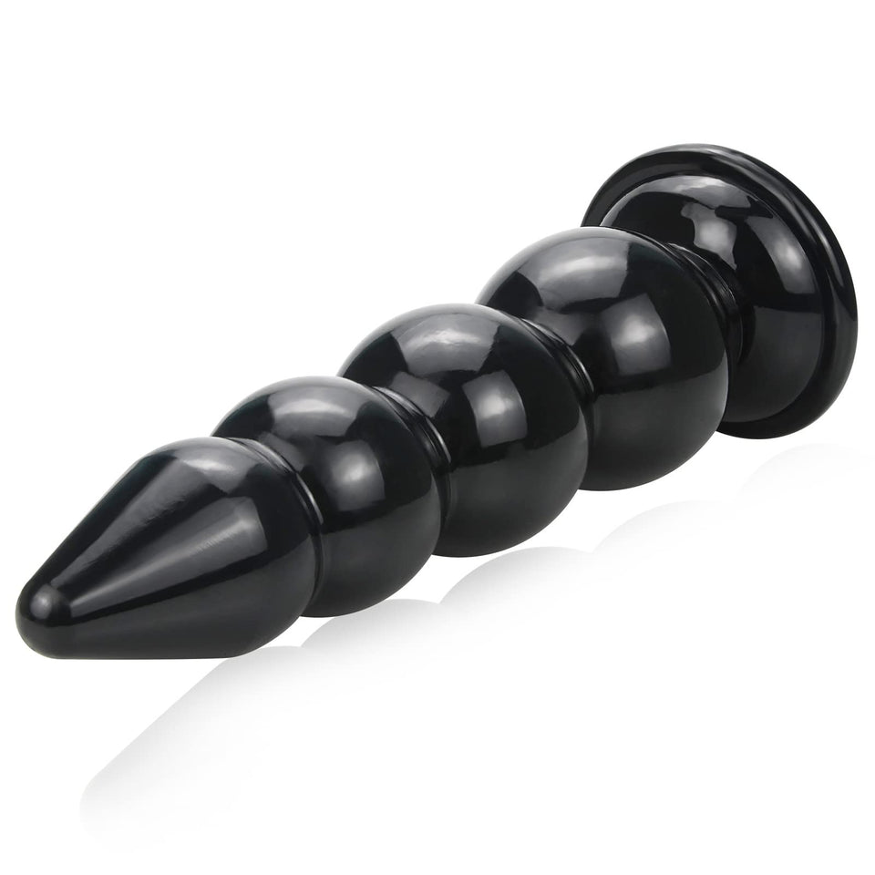 Super Long Thick Anal Beads Butt Plugs,Strong Suction Cup Butt Plug Sex Toys Prostate Massage Anal Trainer Dildo Anal Toy for Ma