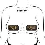 Pastease Pound Town One-Way Tickets Gold Glitter