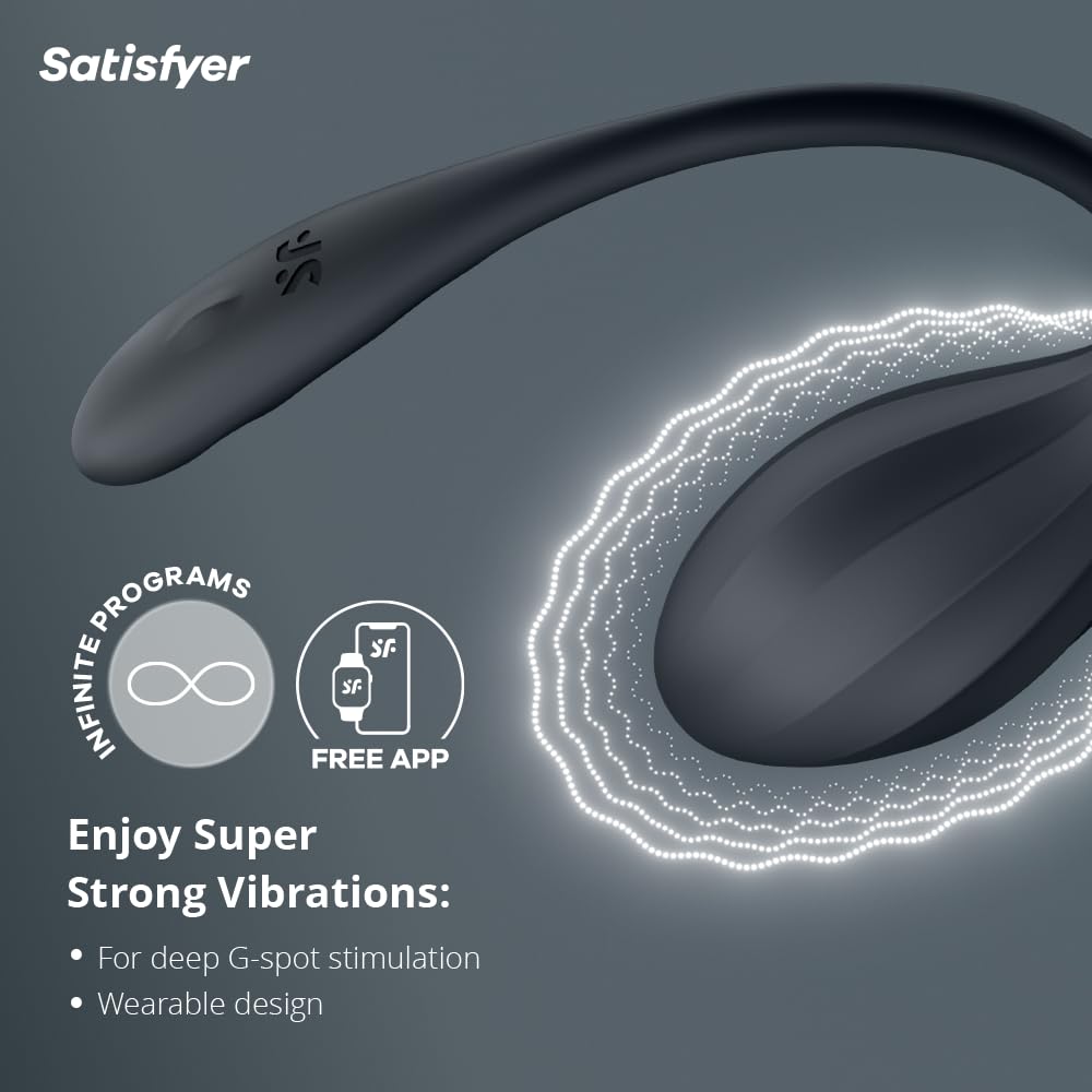 Satisfyer Ribbed Petal-Black