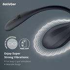 Satisfyer Ribbed Petal-Black