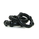 Ram Beaded Cockrings - Black
