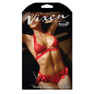 No Strings Attached Lace Bra & Panty