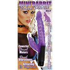 Jelly Mini Rabbit Vibro Wand - Purple(D0102H7R817)