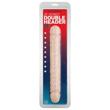 Doc Johnson Jr Veined Double Header Dildo 12 Inches White 021201Am