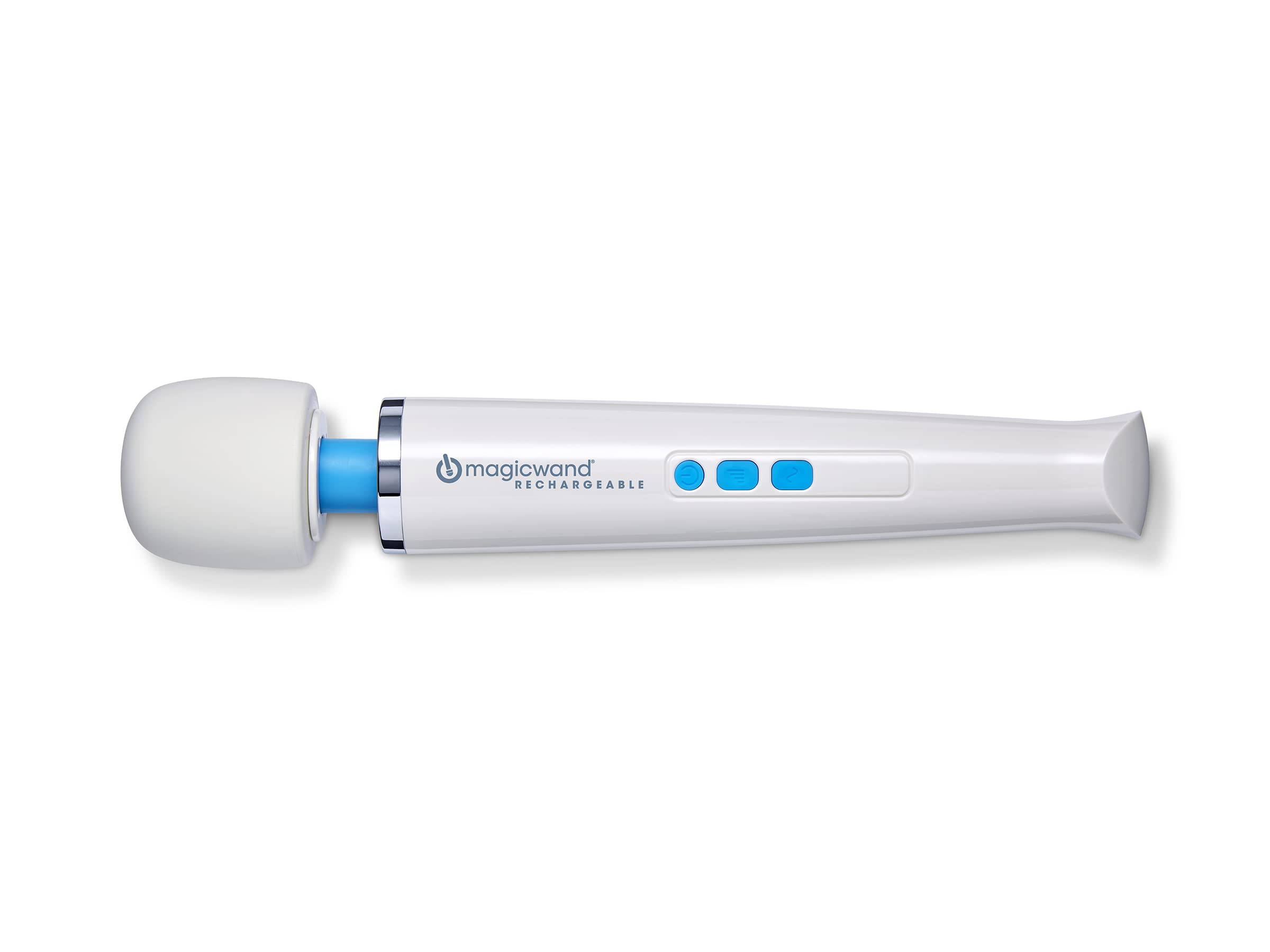Magic Wand Massager Rechargeable Hv-270 - Cordless Multi-Function Variable-Speed Neck Massager With Soft Silicone Head - Persona