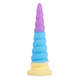 7.7 Inch Realistic Beginner Anal Dildo,Butt Plug with Strong Suction Cup for Hands-Free Play, Liquid Silicone Anal Beads Prostat