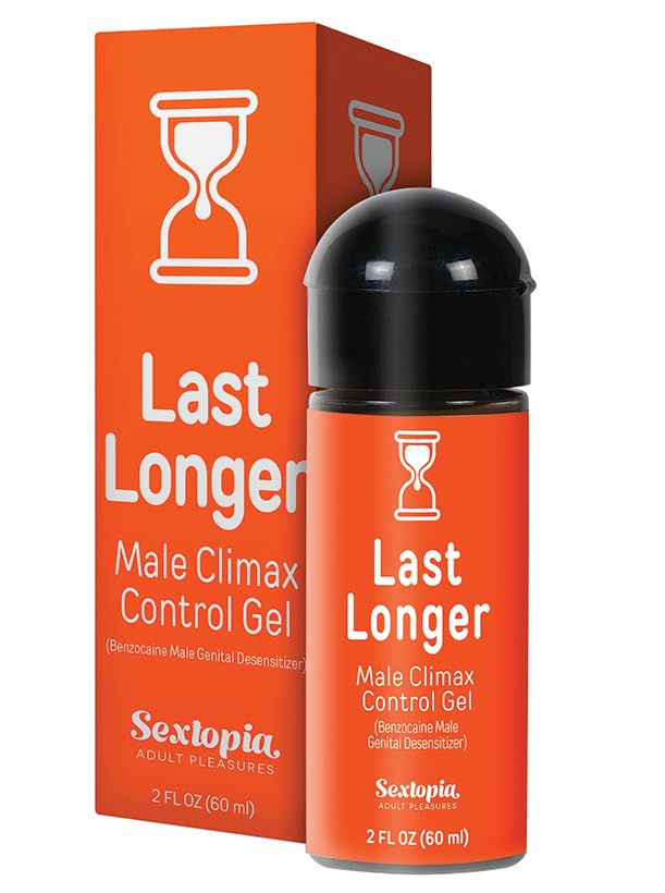 Last Longer Male Climax Control Gel 2.3 Oz Bottle