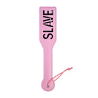 VENESUN Faux Leather Slave Spanking Paddle for Sex Play, 12.8inch Total Length Paddle for Adults, Pink