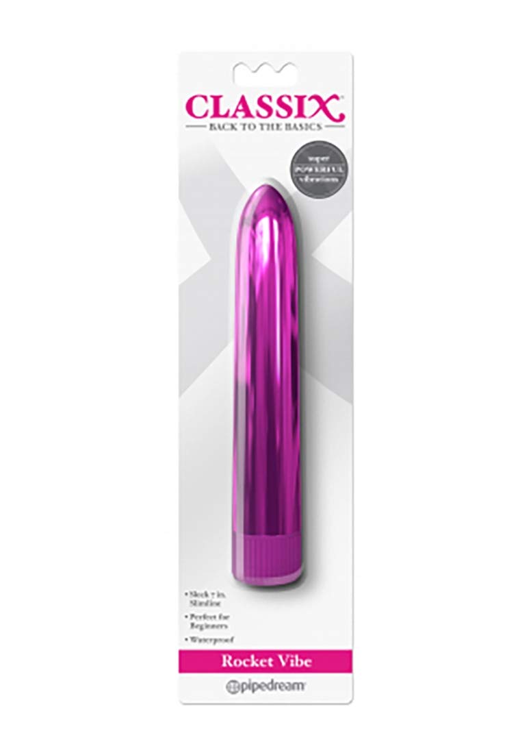 Pipedream Products Classix Rocket Vibe, Pink, 1.9 Lb