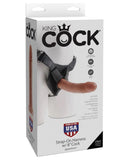King Cock Strap On Harness W/ 8 In Cock Tan