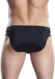 Nylon/Spandex Cage Brief Black L/Xl