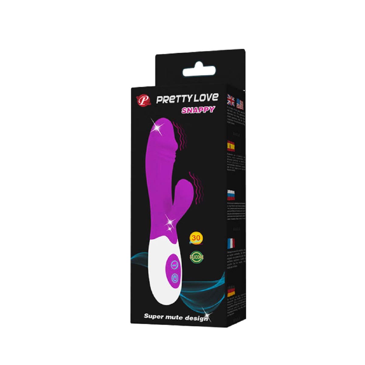 Pretty Love Snappy Purple Rabbit Vibrator