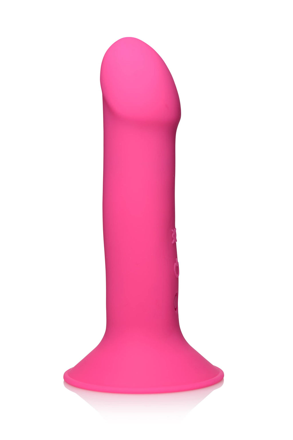 Squeeze-It 10X Squeezable Vibrating Dildo-Pink